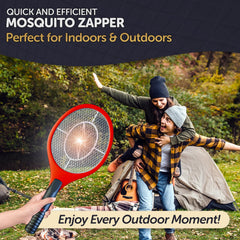 ASISNAI Bug Zapper Racket packaging with included batteries