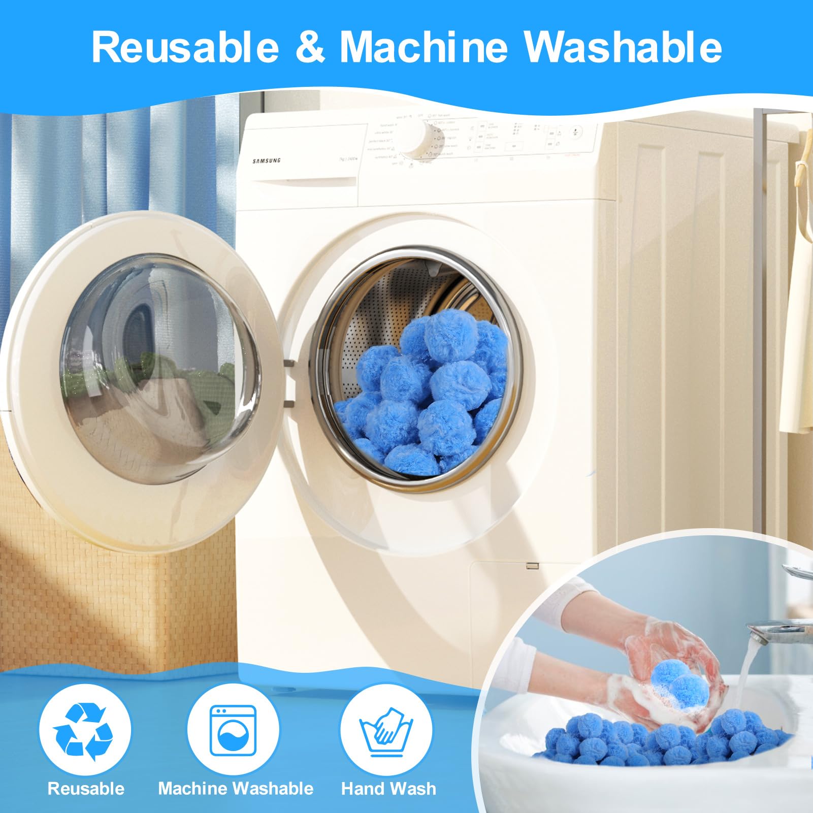 Askyli Pool Filter Balls for easy handling