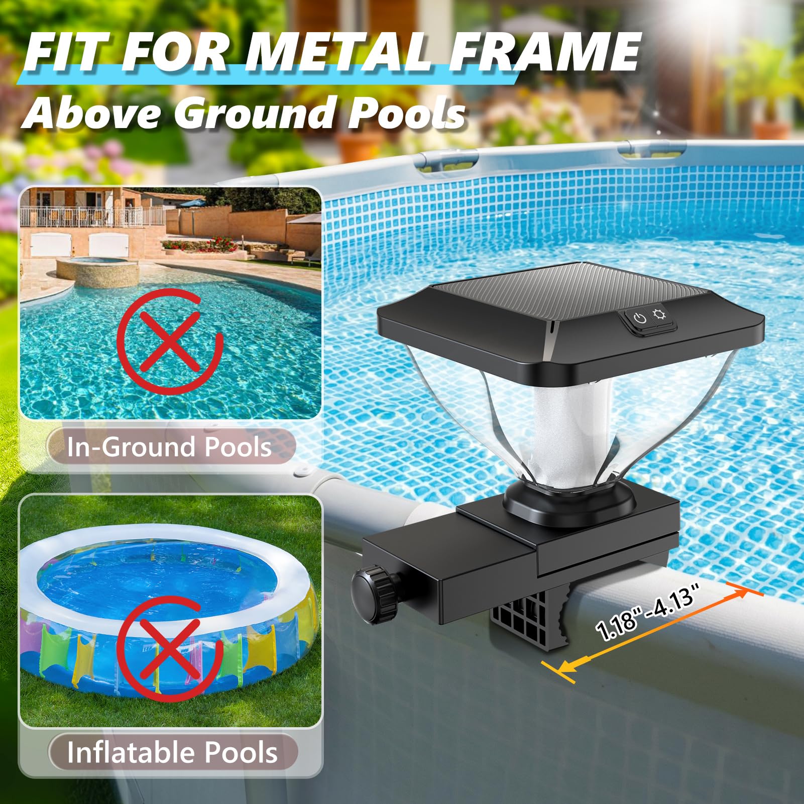 Askyli Solar Pool Light packaging and contents