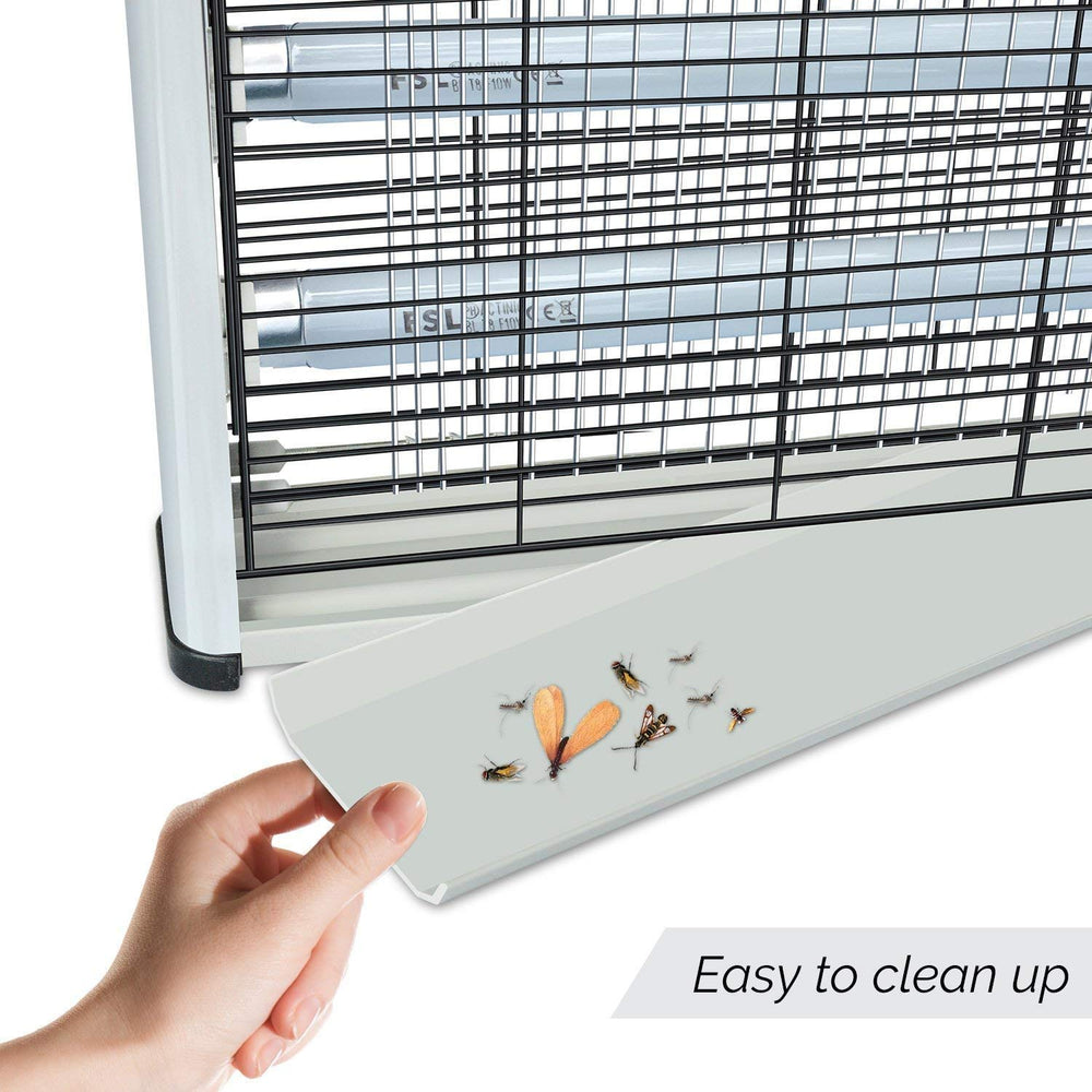 ASPECTEK bug zapper in a garage setting