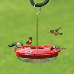 Aspects HummZinger HighView feeder showing four feeding ports