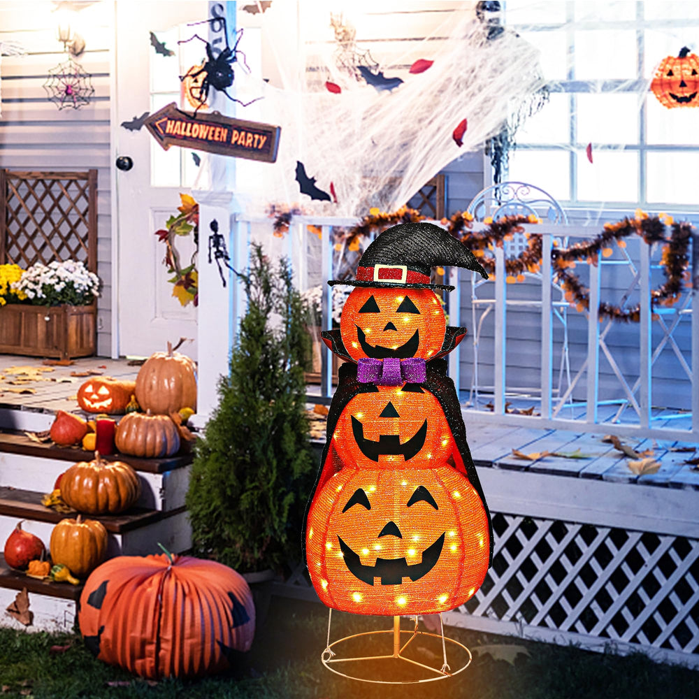 Assembly components of the Lulu Home Halloween decoration
