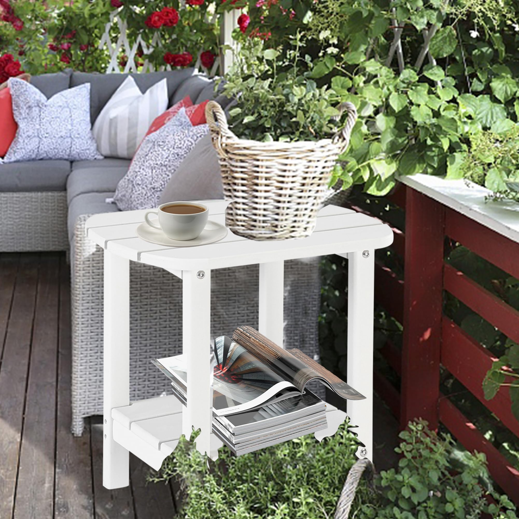 Assembly guide for LZRS Double Adirondack Side Table