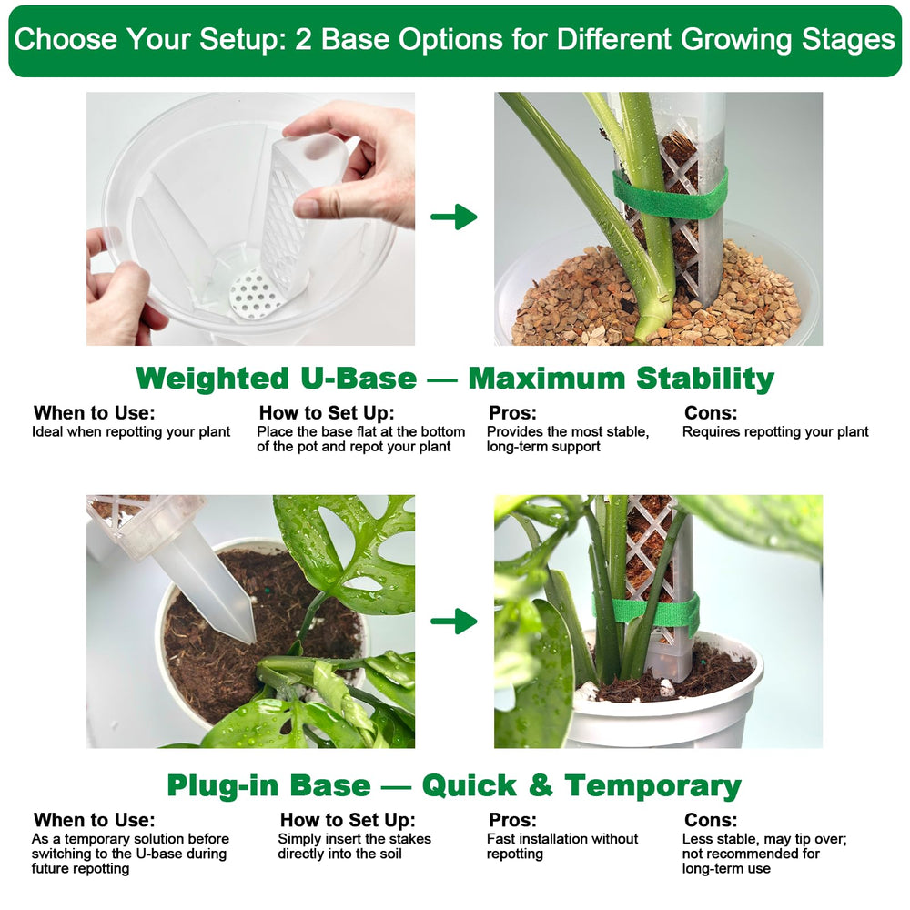 Assembly guide for Yioviru moss pole kit