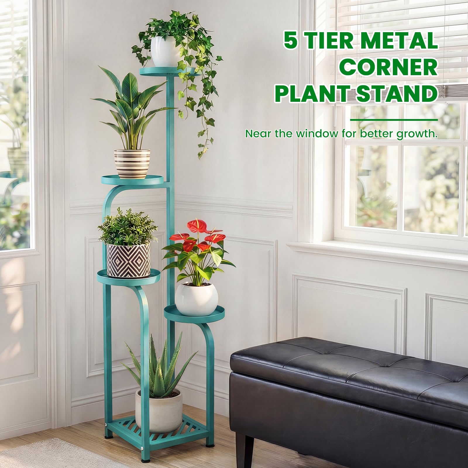 Assembly hardware and instructions for TOSKING plant stand