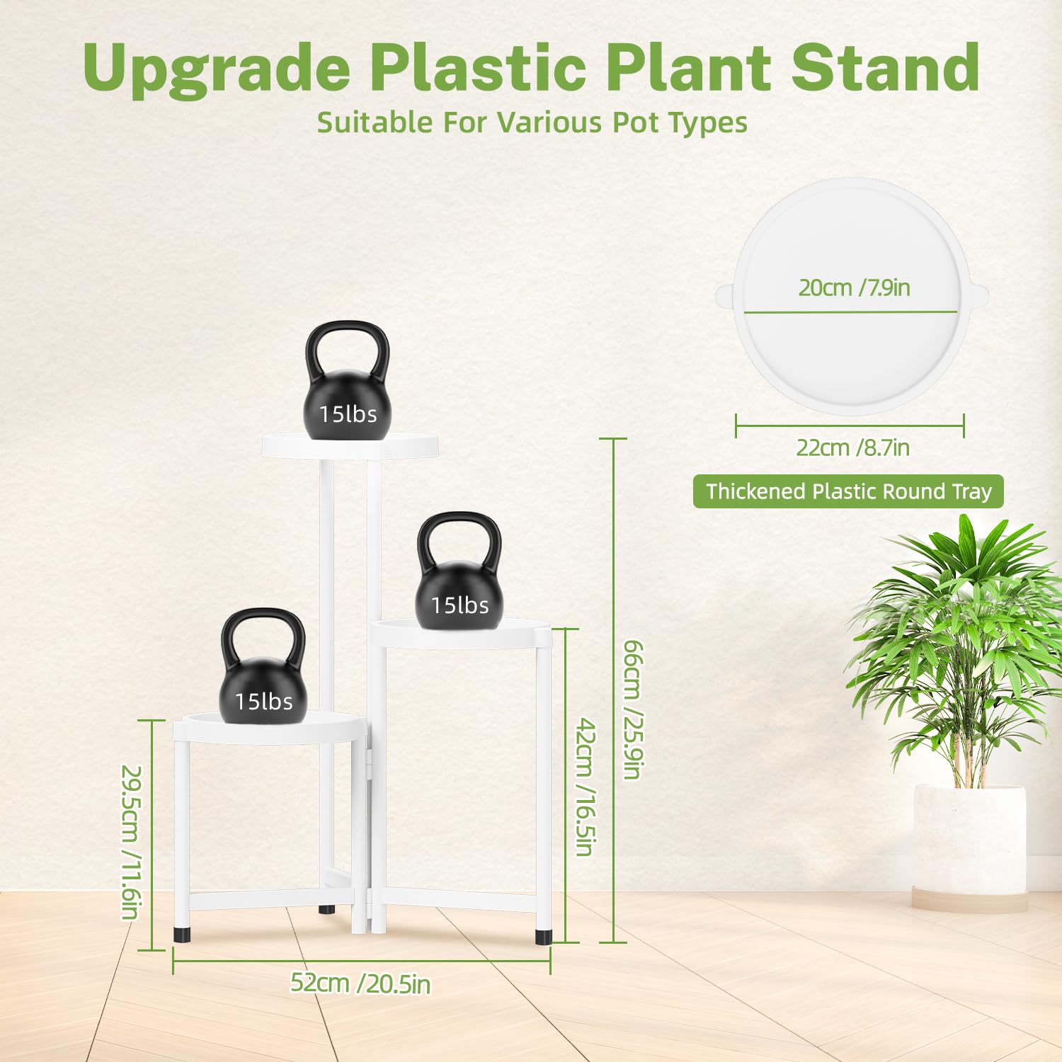 Assembly instruction manual for iDavosic.ly plant stand