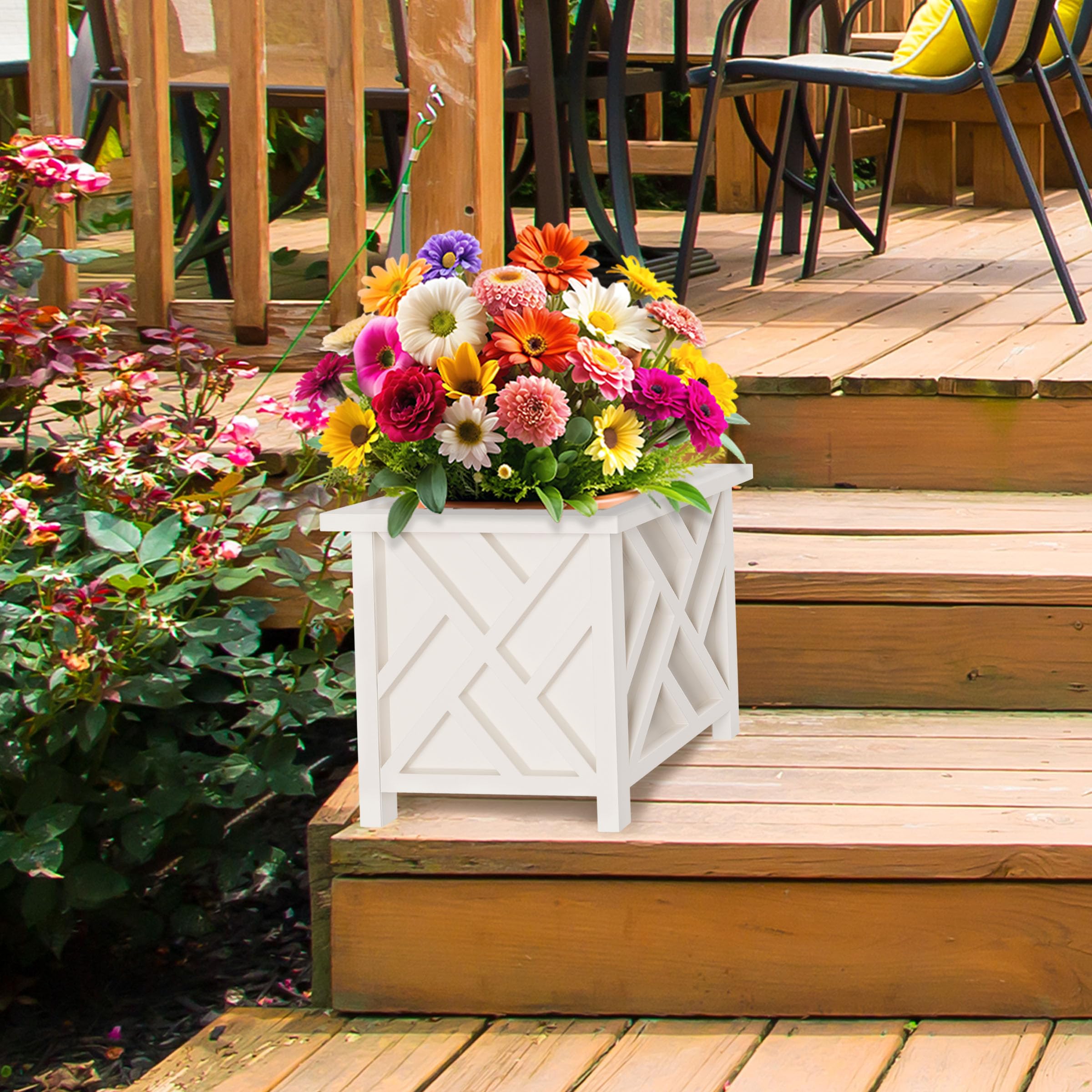 Assembly instruction manual for Pure Garden planter