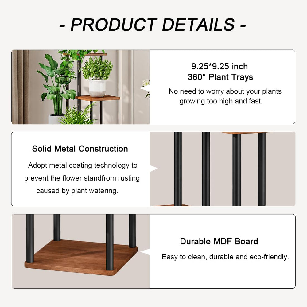 Assembly instructions for AZERPIAN 5 Tier Tall Plant Stand