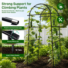 Assembly instructions for FOLLOOK Garden Arch Trellis
