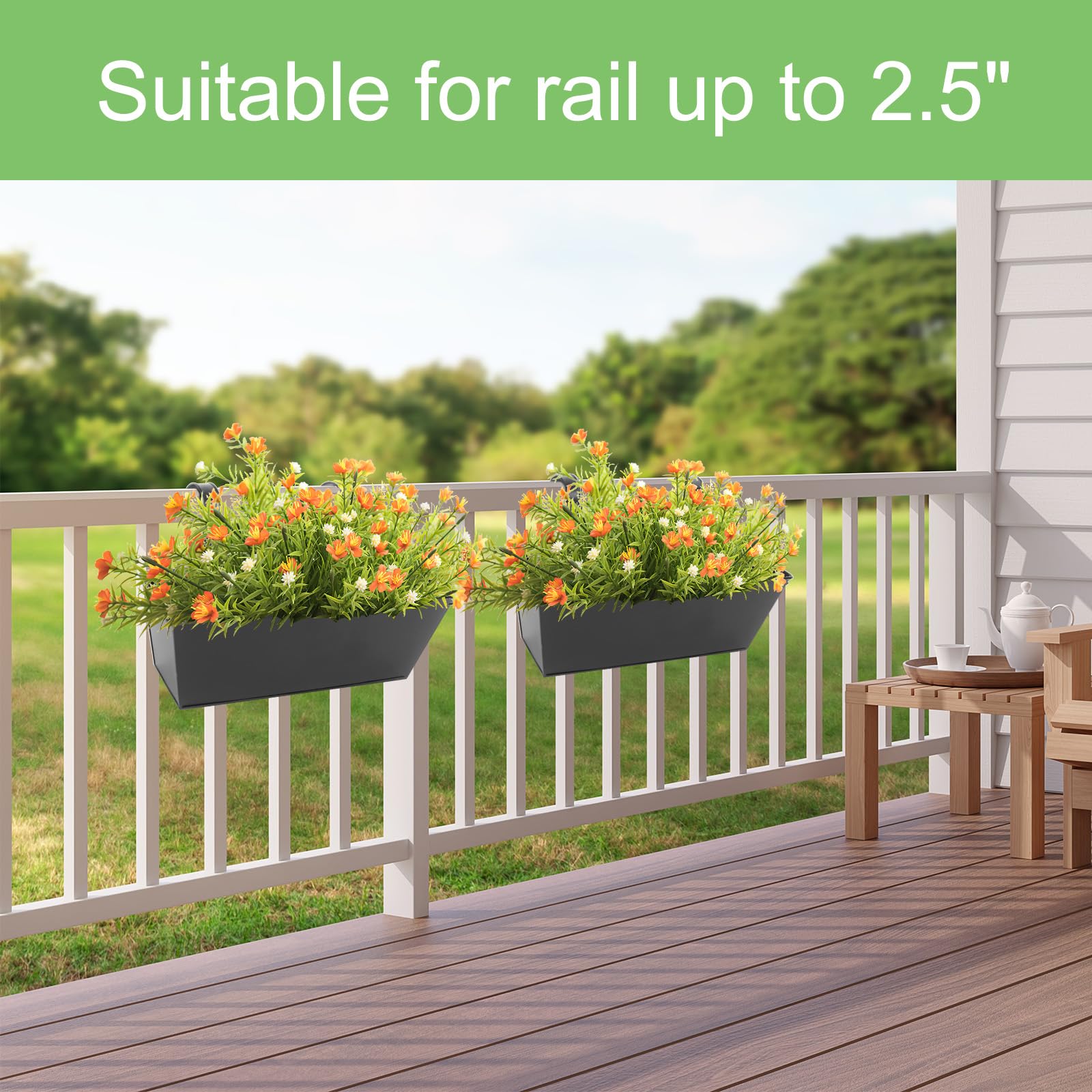 Assembly instructions for Holensun planter hooks