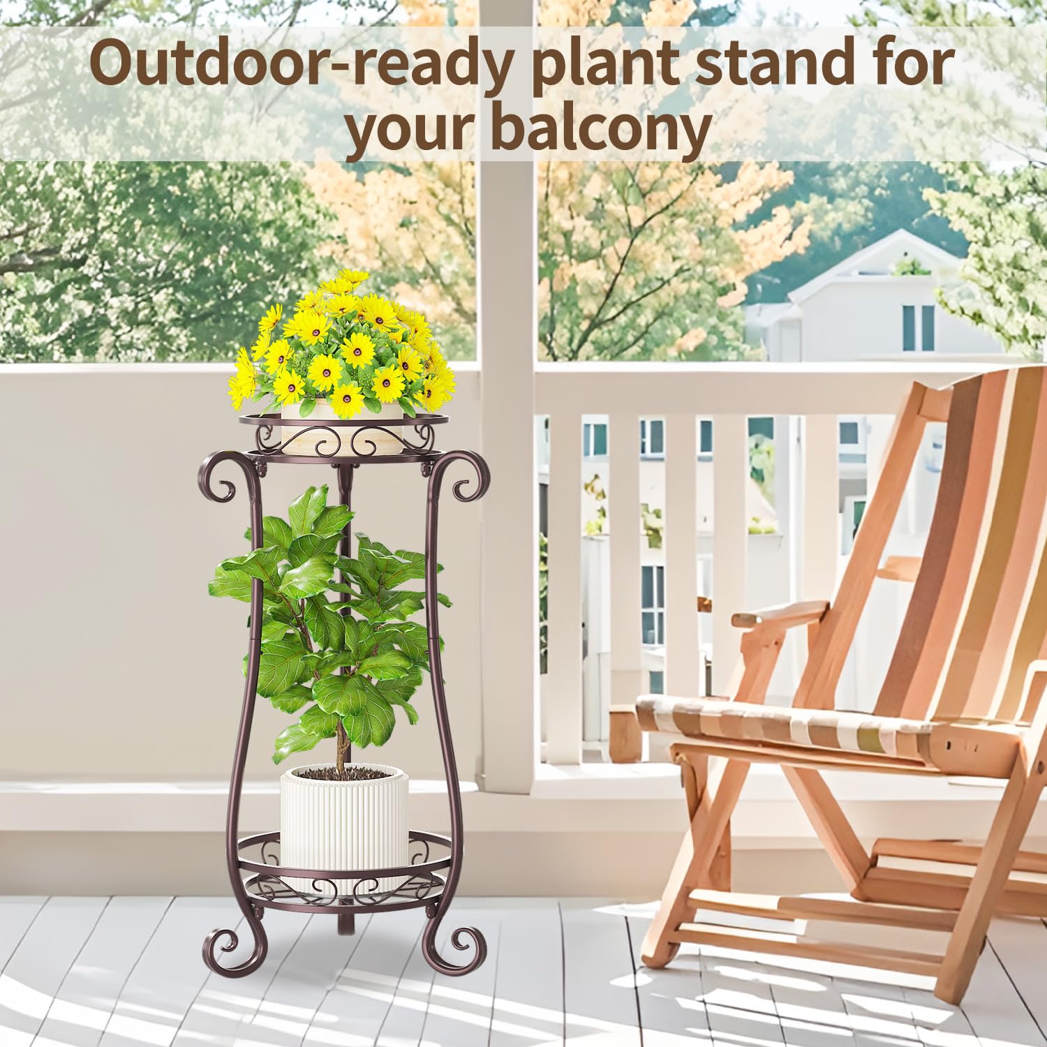 Assembly instructions for LASZOLA Metal Corner Plant Stand
