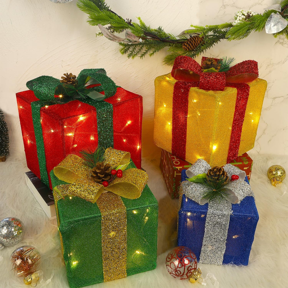 Assembly instructions for LJLNION lighted gift boxes