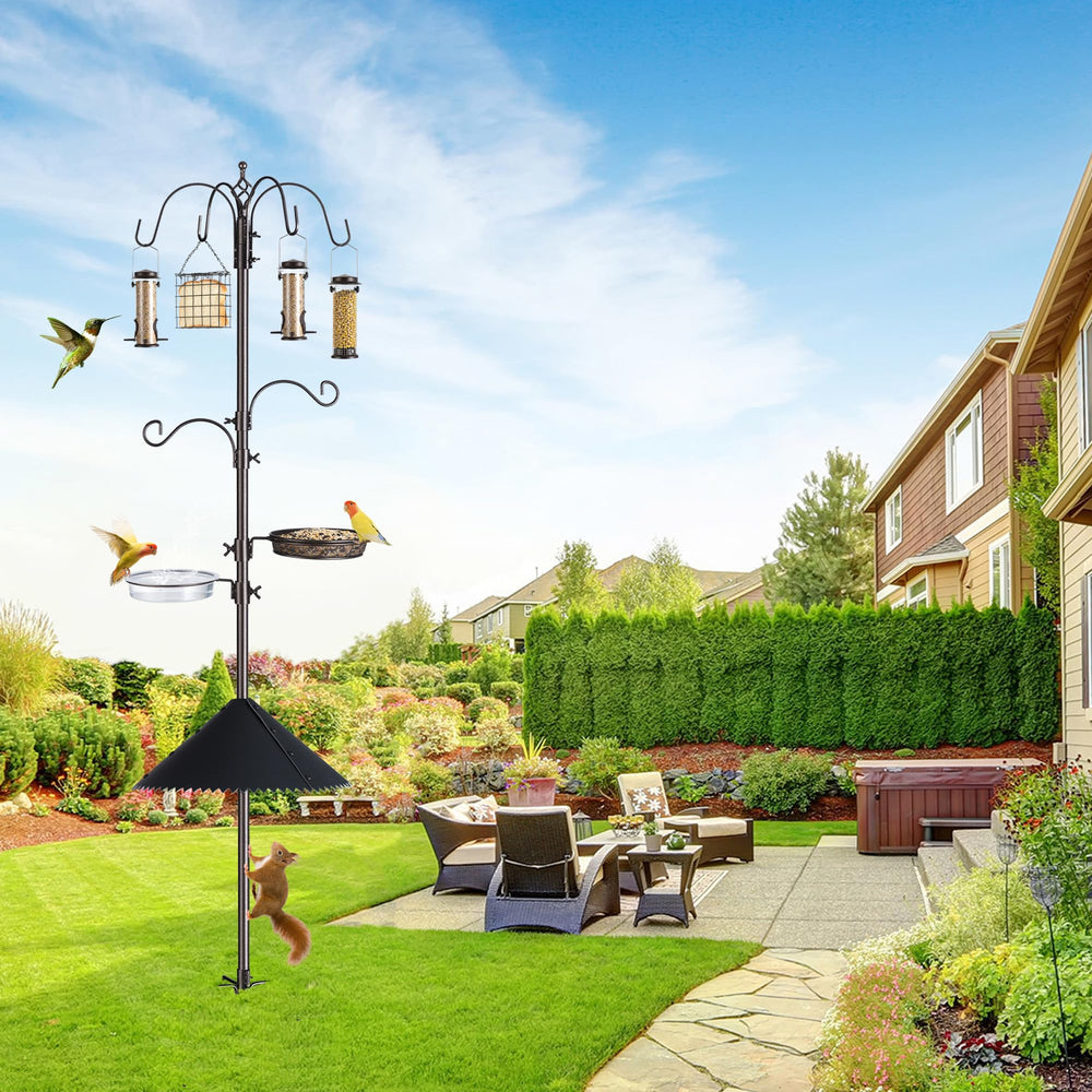 Assembly instructions for NestShld Bird Feeding Station Kit