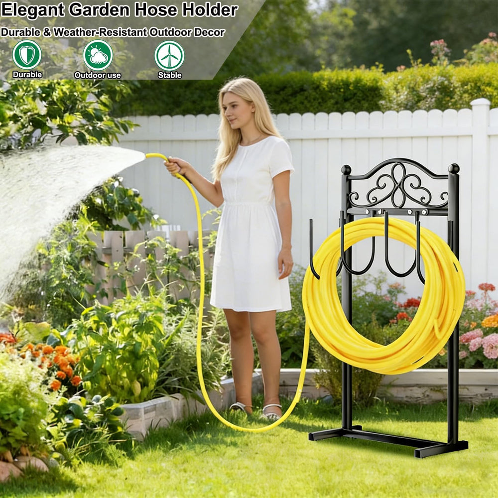 Assembly instructions for Shomextol Garden Hose Holder