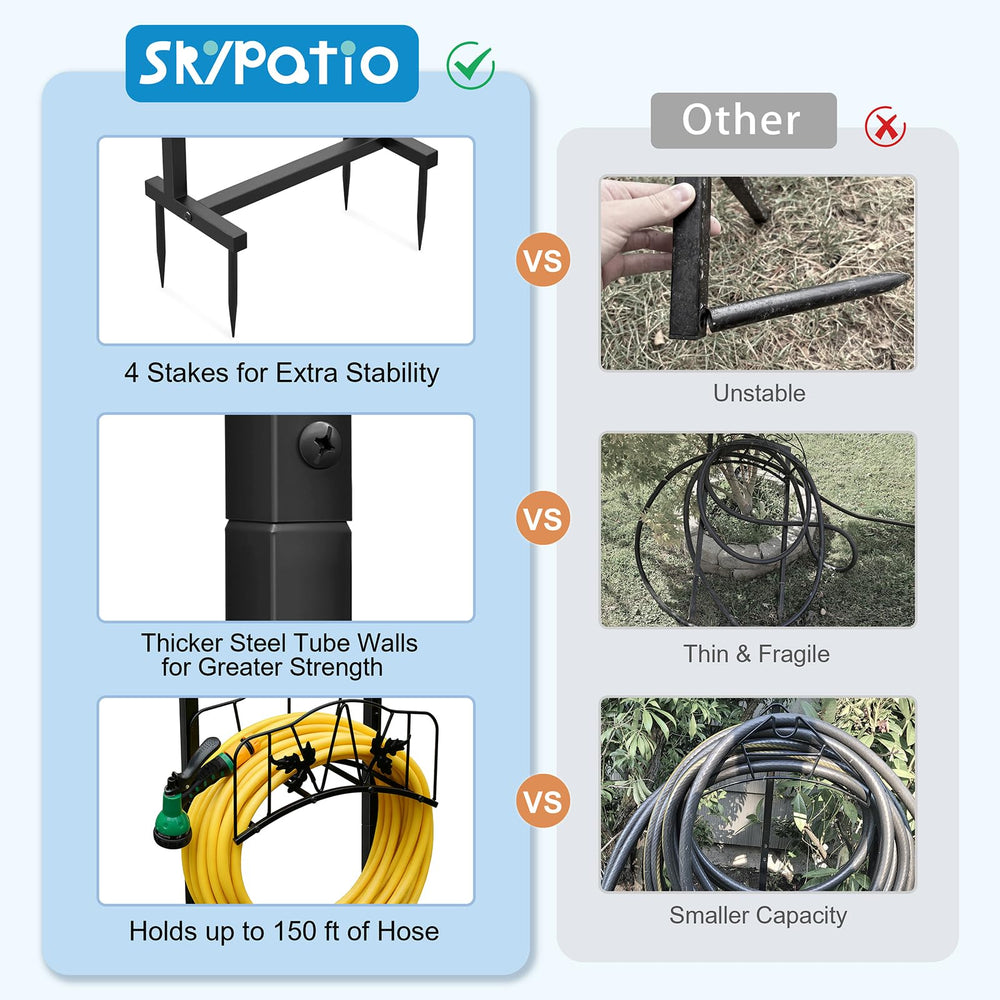 Assembly instructions for Skypatio Garden Hose Holder