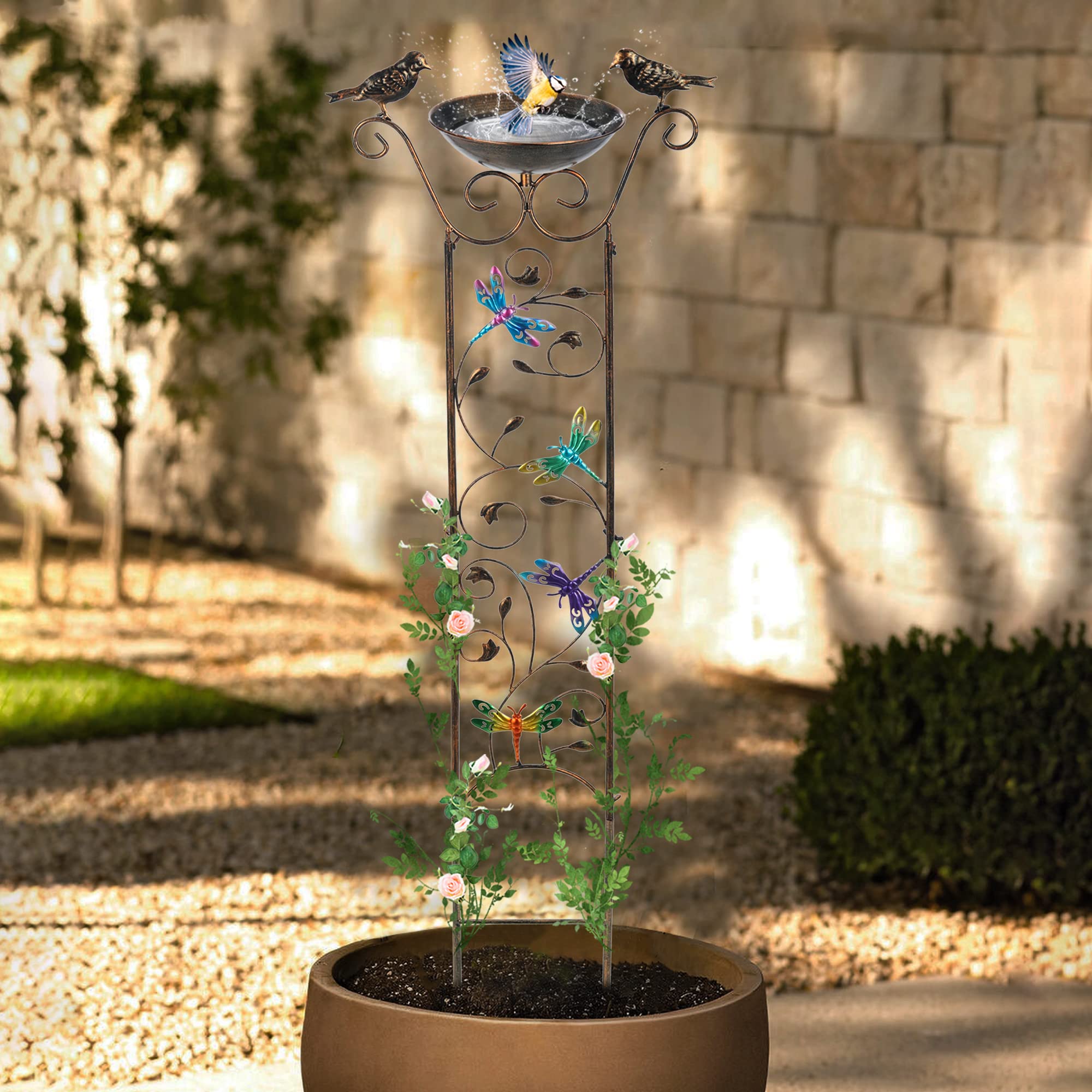 Assembly instructions for SUNNYPARK Bird Bath Trellis