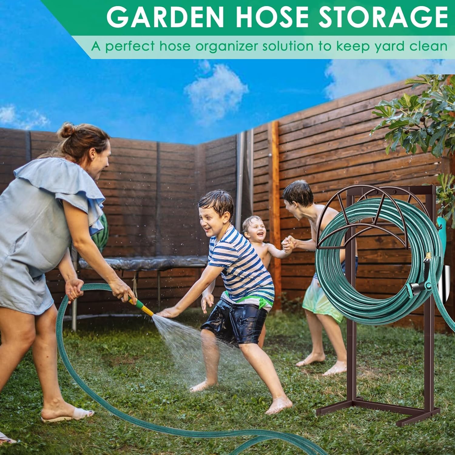 Assembly instructions for TomCare Garden Hose Holder