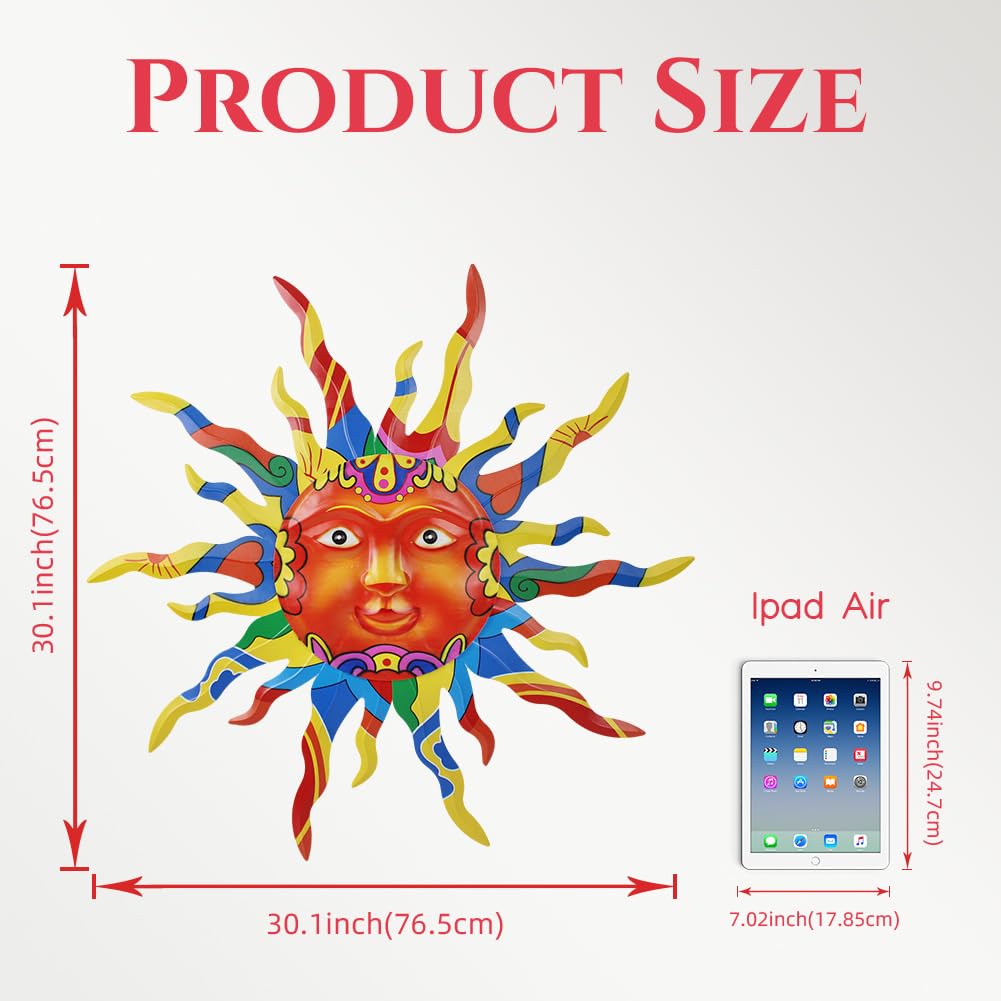Assembly instructions for VEWOGARDEN Metal Sun Decor