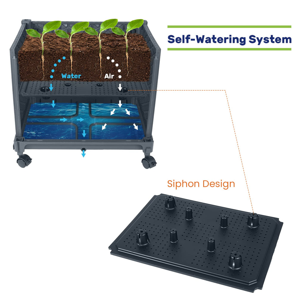 Assembly of LINEX Raised Garden Bed with included components