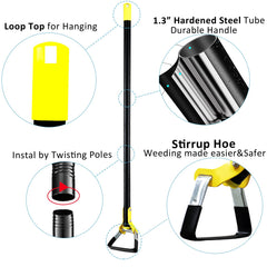 Assembly process of DonSail hoe garden tool