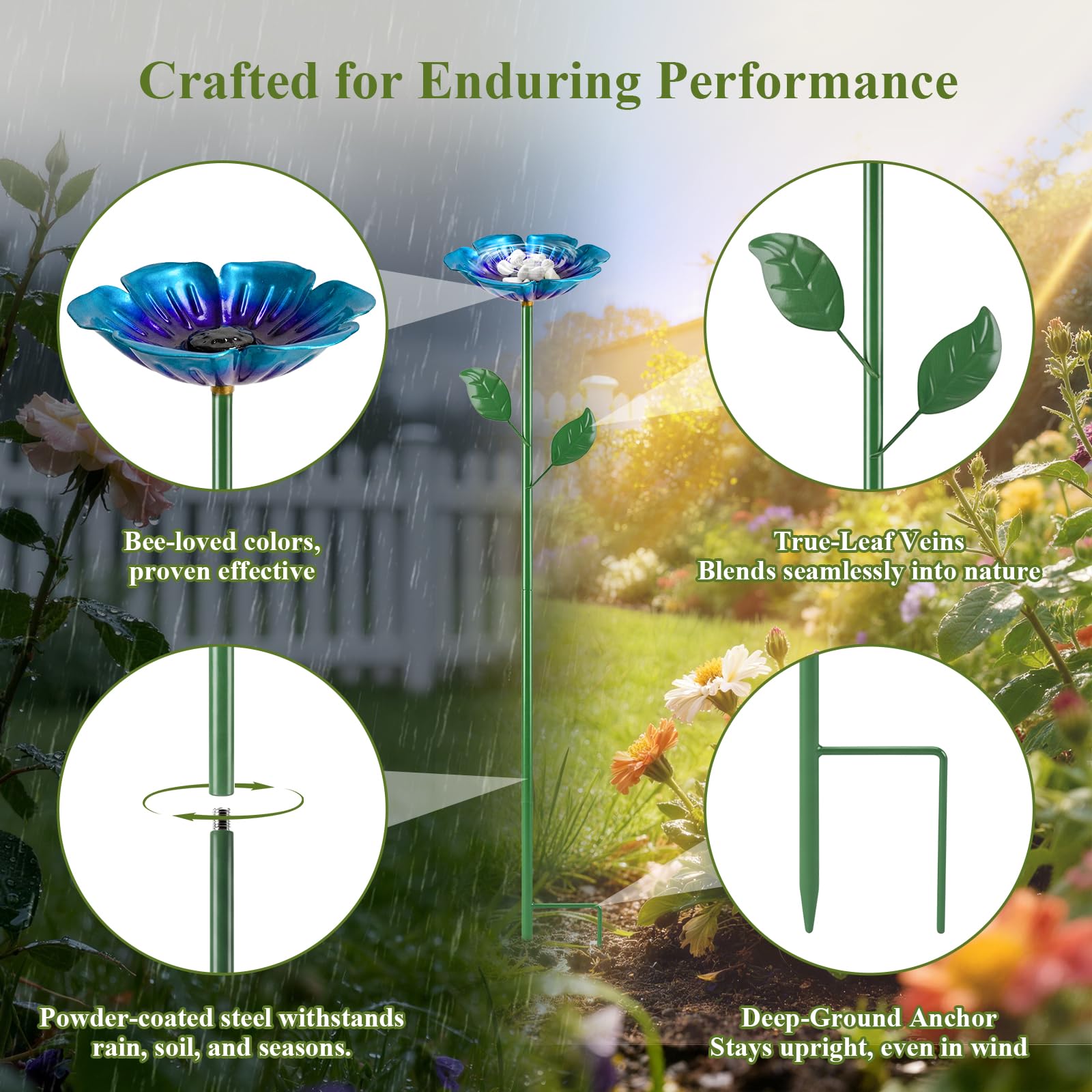 Assembly process of MYMULIKE Bee Watering Station