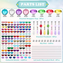 Assembly process of UFU Fairy Wand Garden Stakes