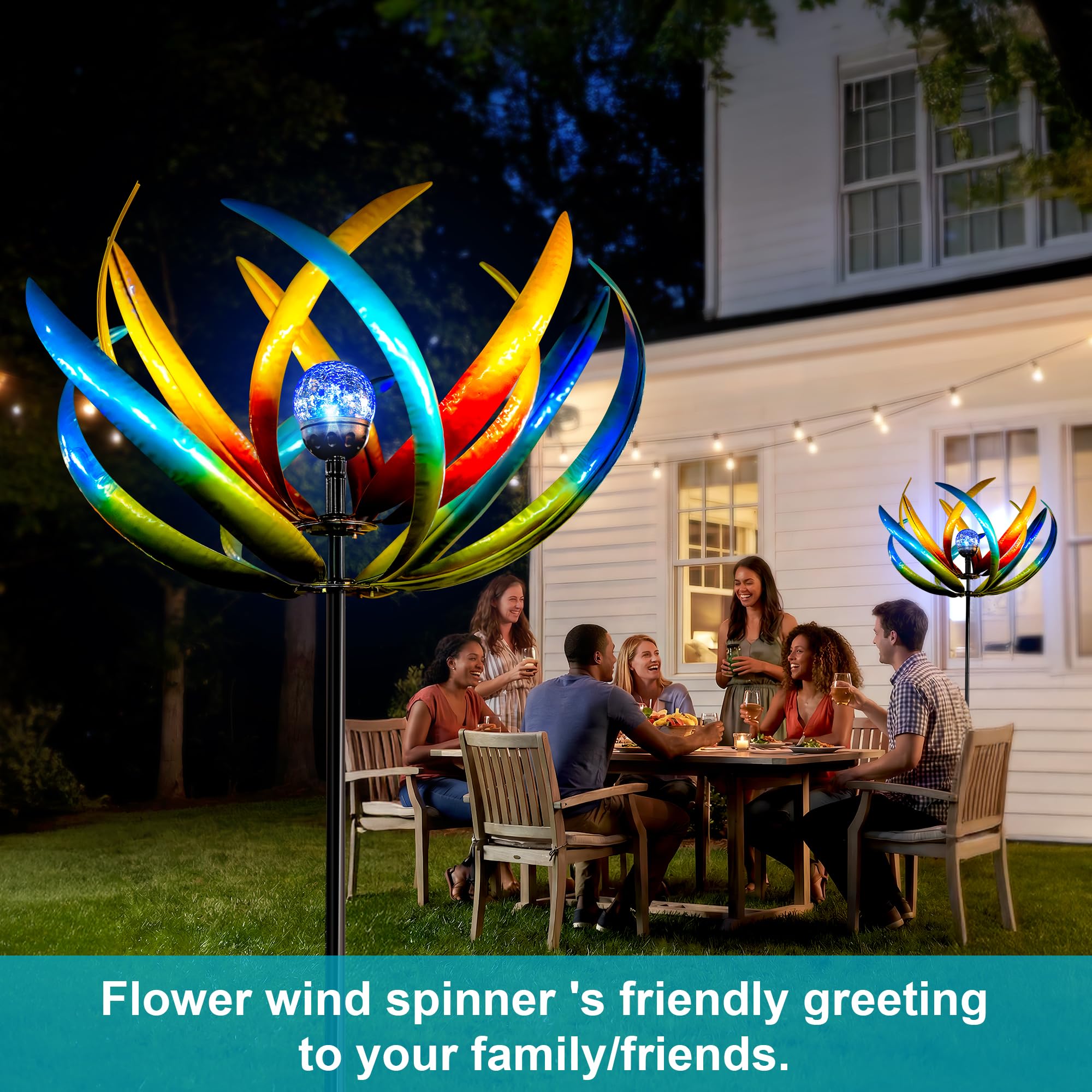 Assembly view of XPSCOCO wind spinner components