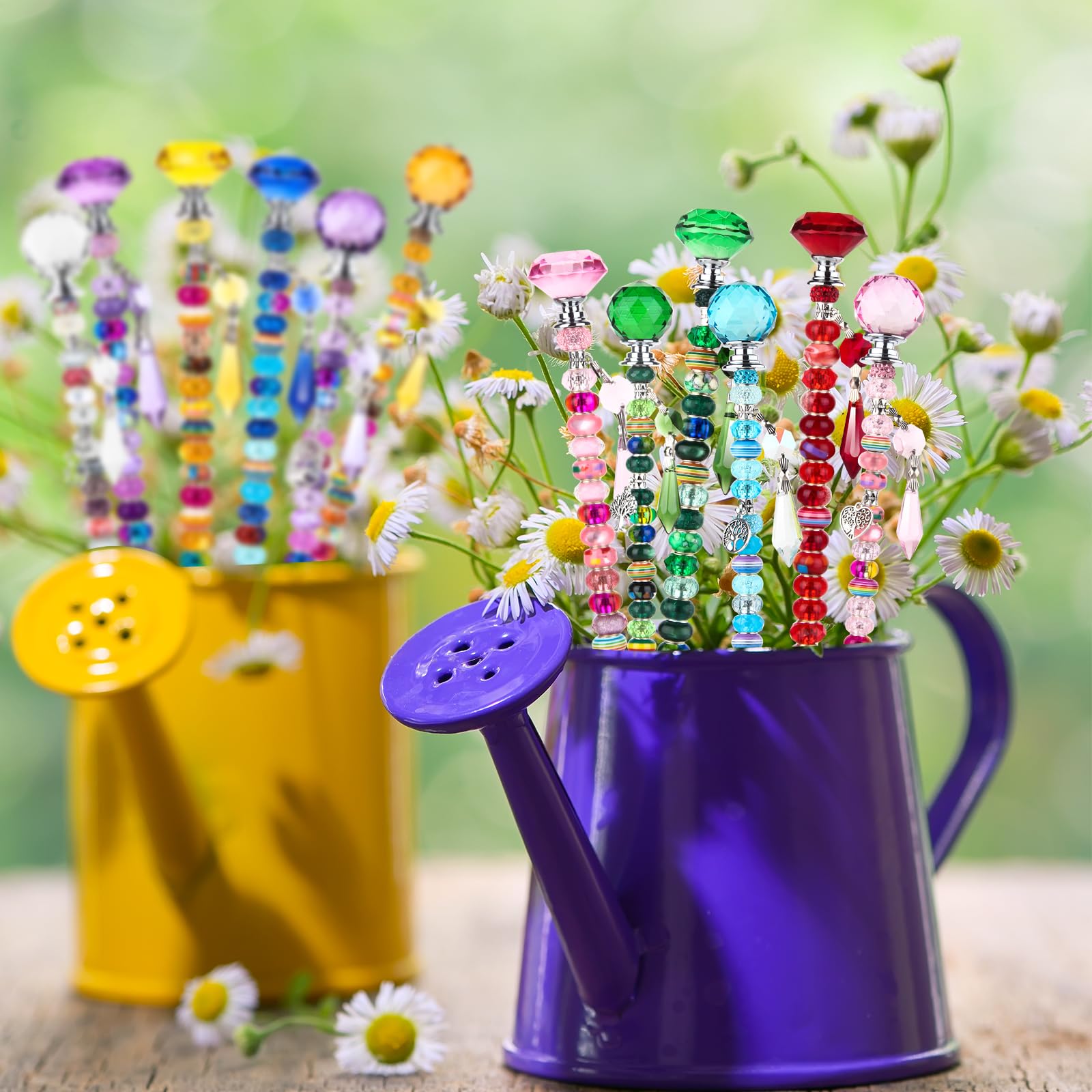 Assorted large hole beads from the UFU DIY Fairy Wand Kit