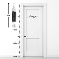 ASTARIN 36 Inch Wind Chimes in a garden setting
