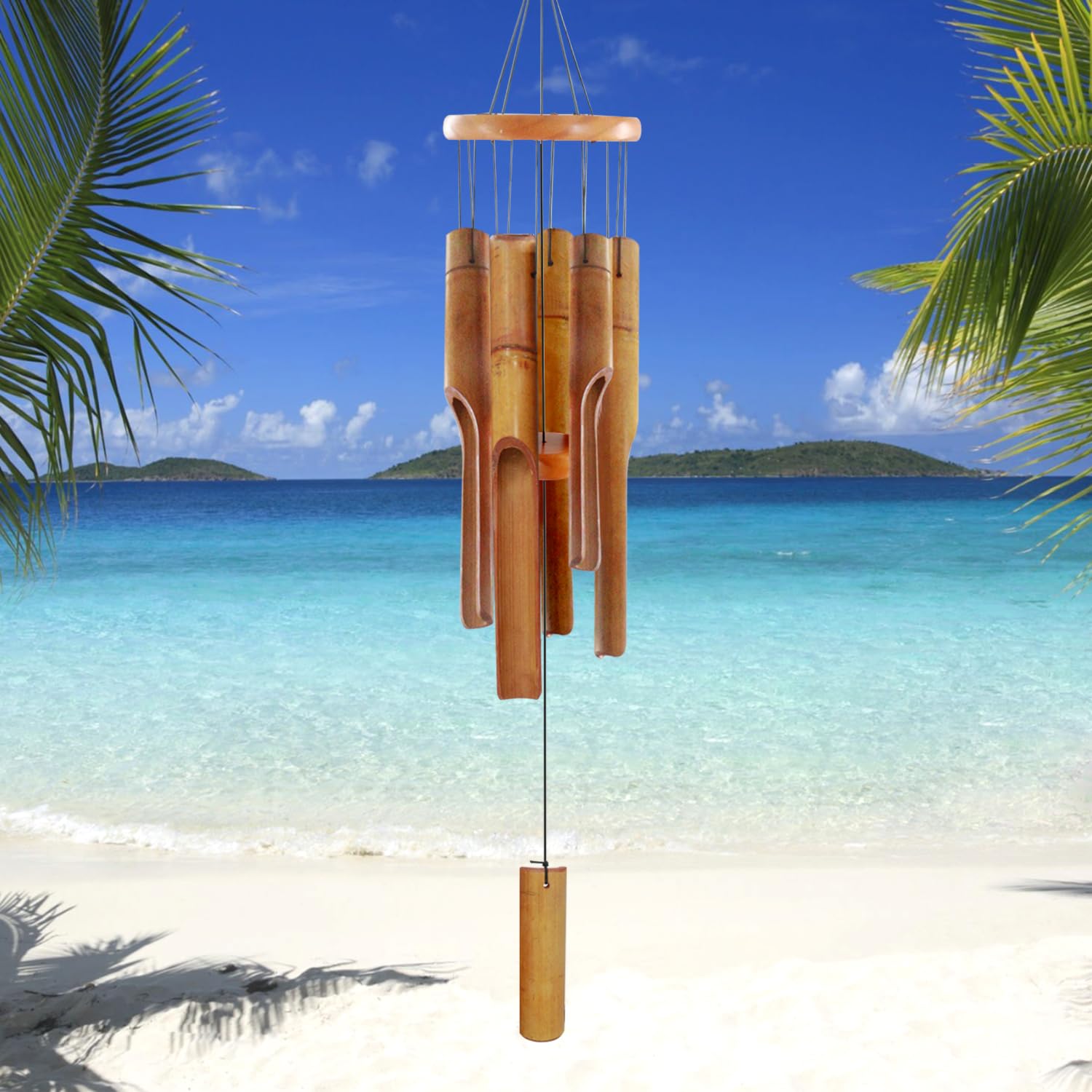 ASTARIN Bamboo Wind Chimes packaging view