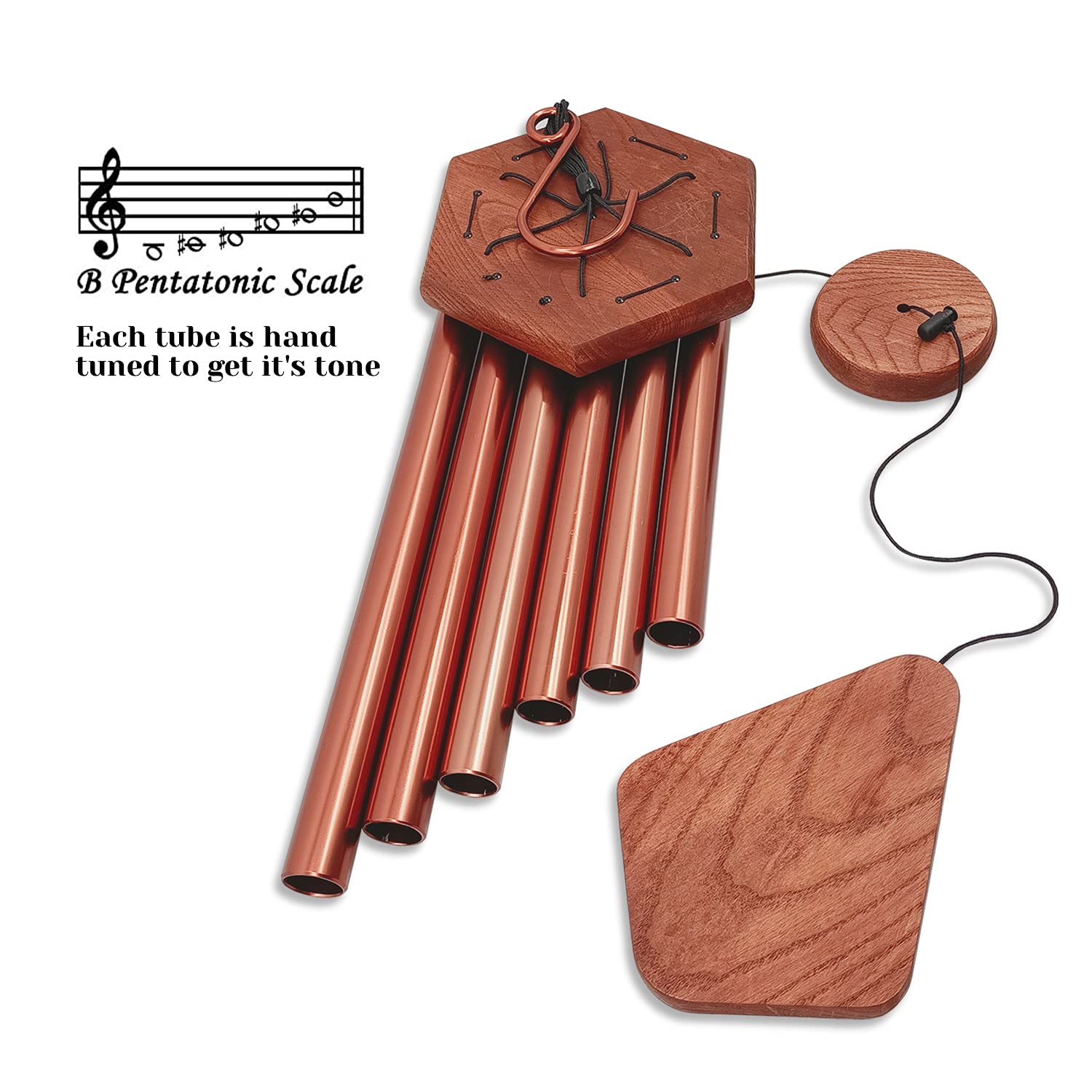 ASTARIN wind chime hanging in a balcony area