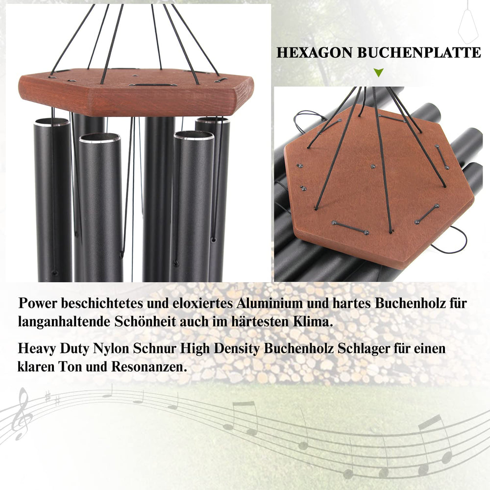 ASTARIN wind chime packaging and product details