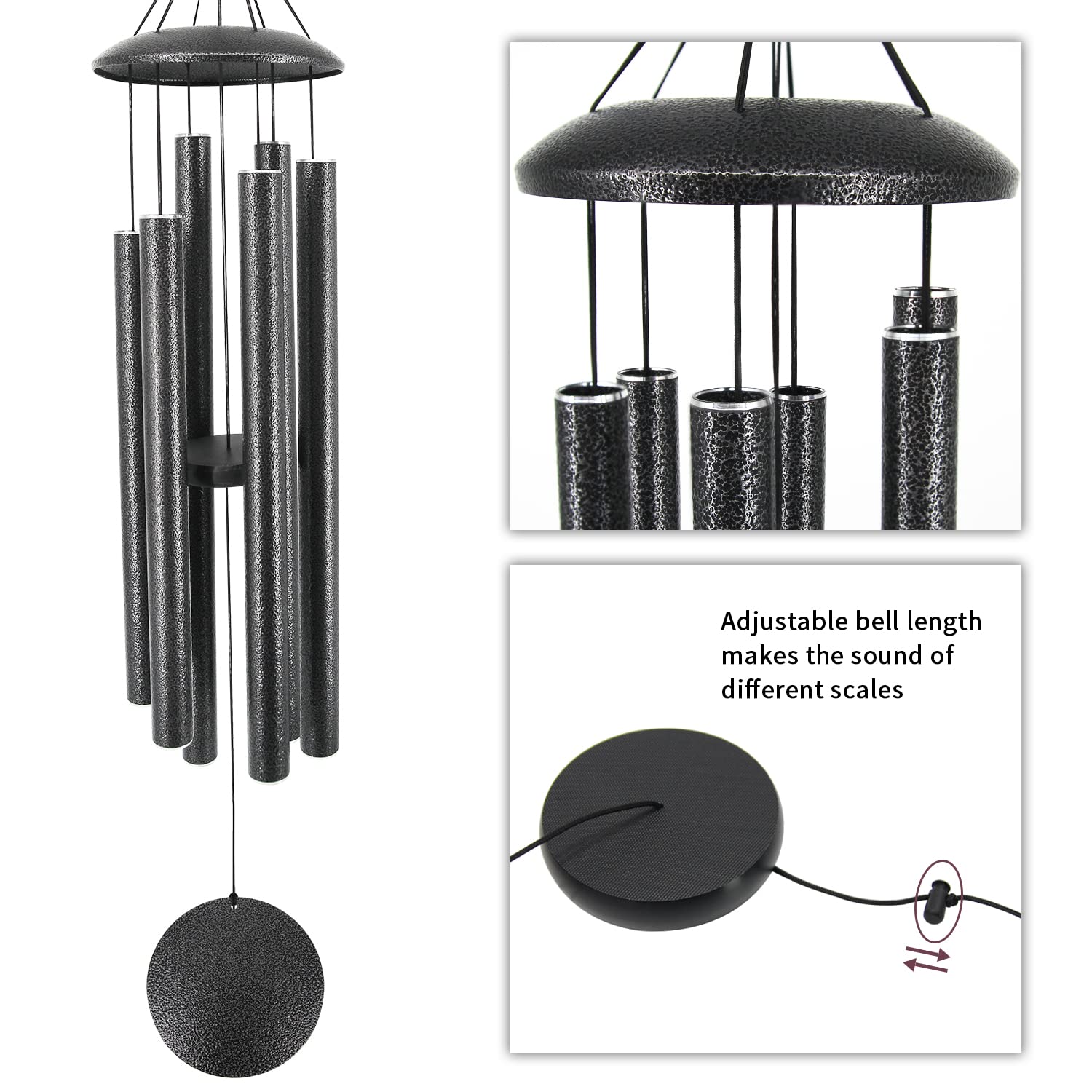 ASTARIN wind chimes detailed view of the hook