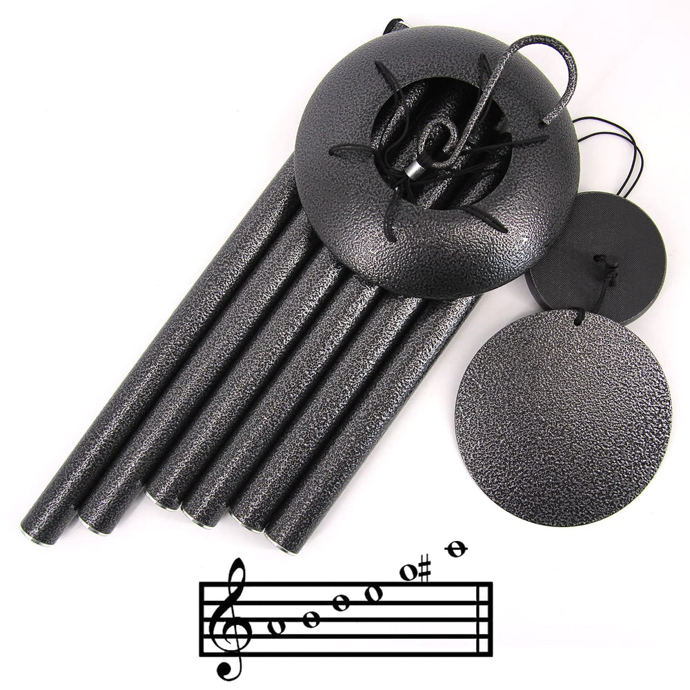ASTARIN wind chimes in a relaxing outdoor setting