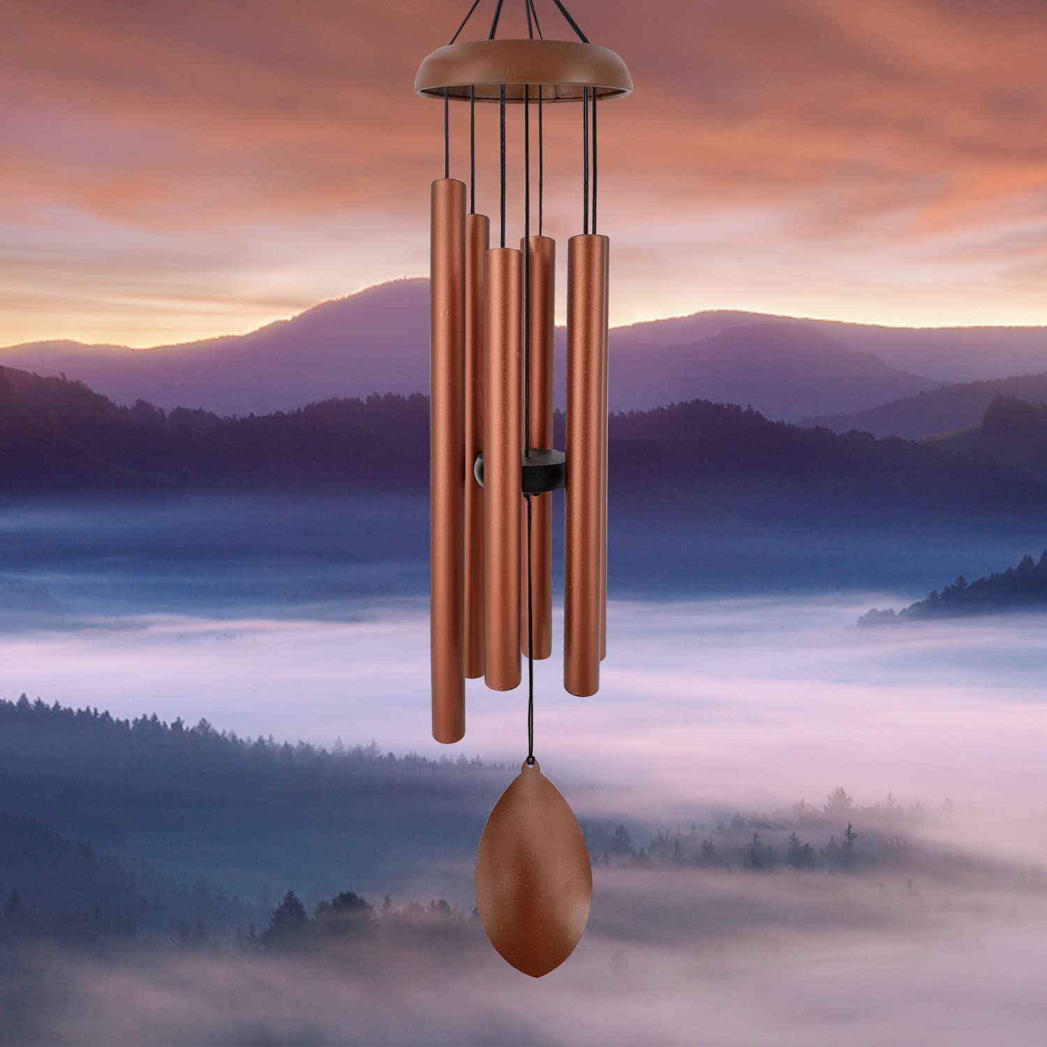 ASTARIN Wind Chimes showcasing deep tone sound quality