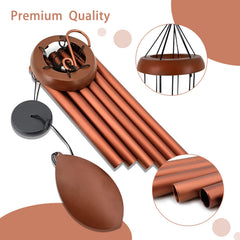 ASTARIN Wind Chimes unique leaf shape wind catcher