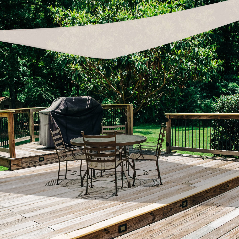 AsterOutdoor shade sail in garden setting