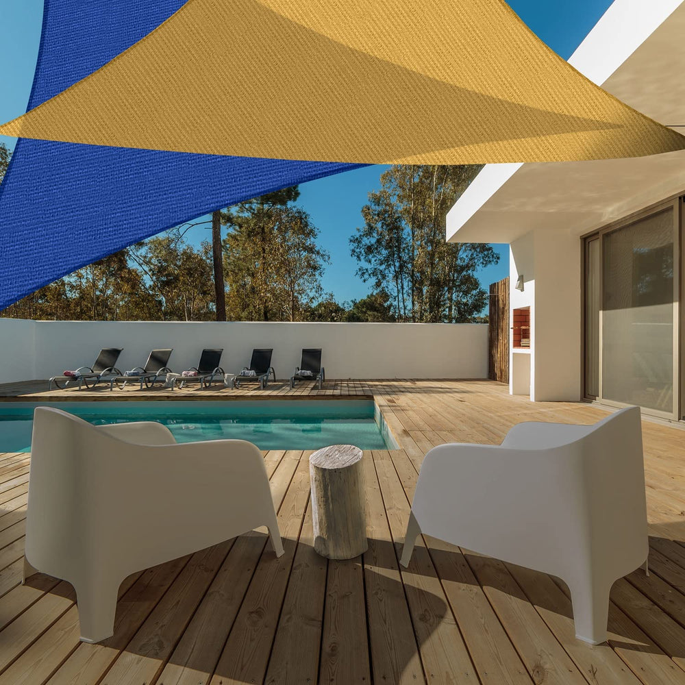 AsterOutdoor Sun Shade Sail dimensions illustration
