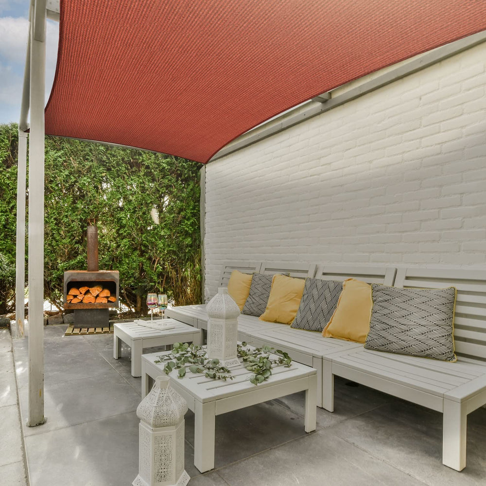 AsterOutdoor Sun Shade Sail Rectangle 8' x 12' installation guide