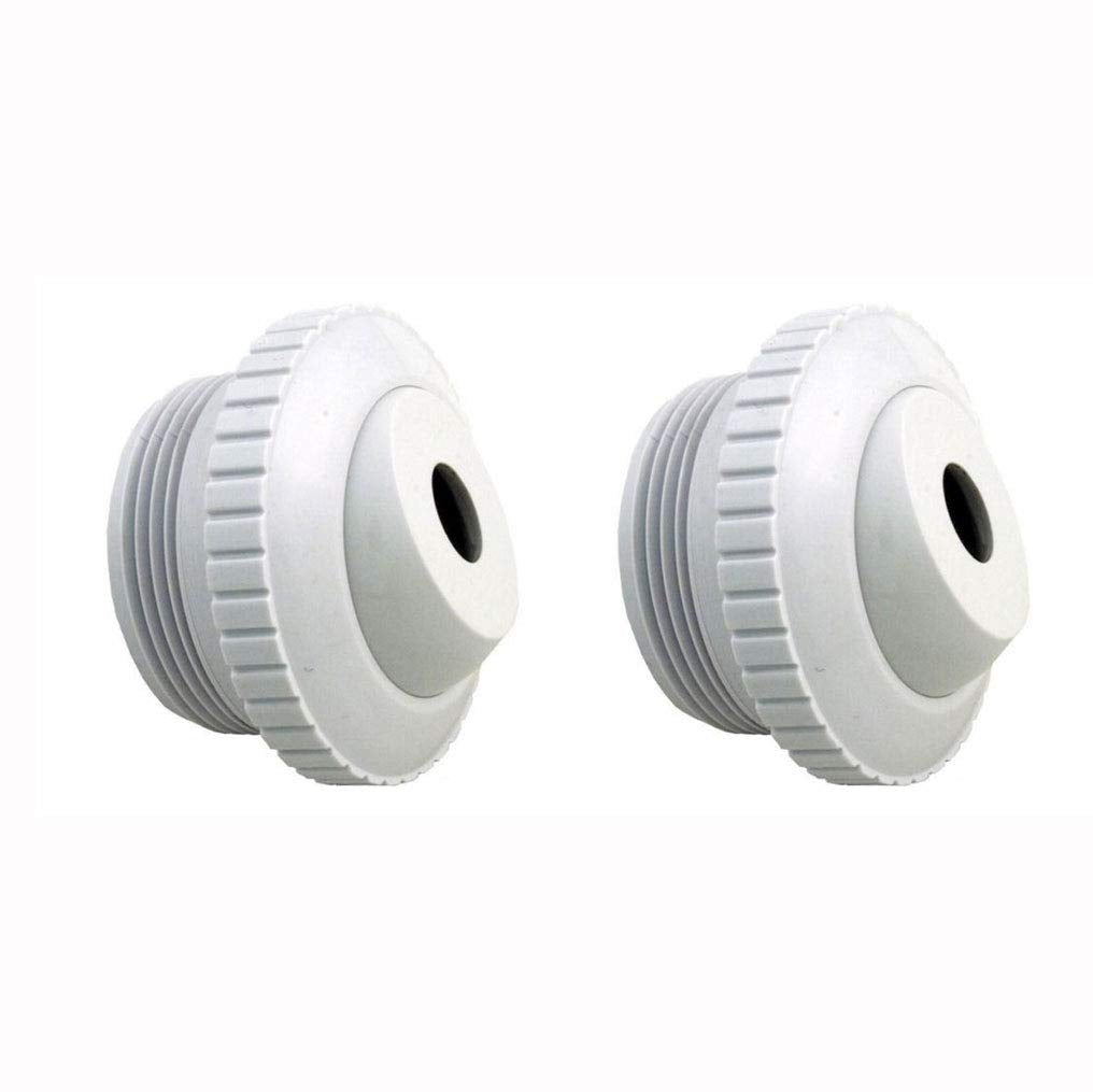 ATIE Hydrostream Return Jet Fitting front view, white colour