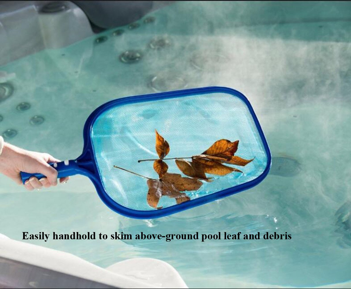 ATIE Pool Leaf Skimmer Rake Net flat-screen design