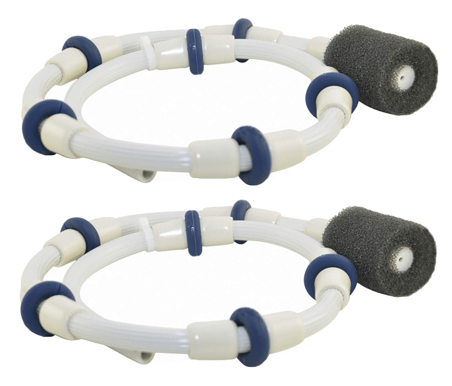 ATIE Sweep Hose Complete B5 front view with tail scrubber and hose clamp