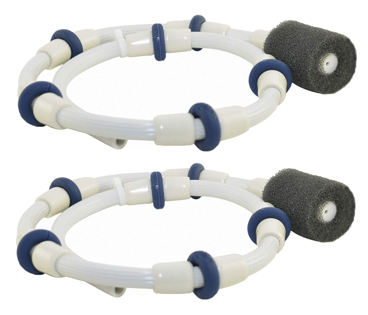 ATIE Sweep Hose Complete B5 front view with tail scrubber and hose clamp