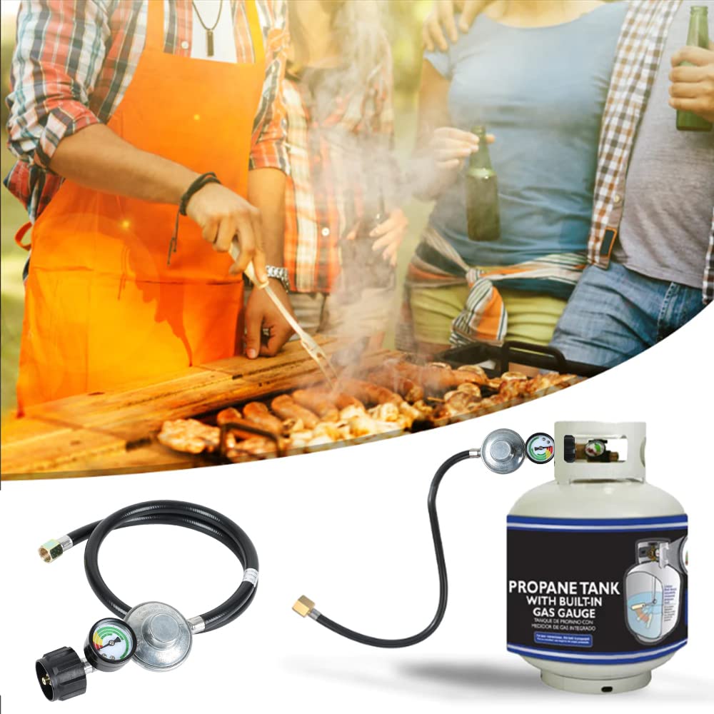 ATKKE propane hose regulator with packaging