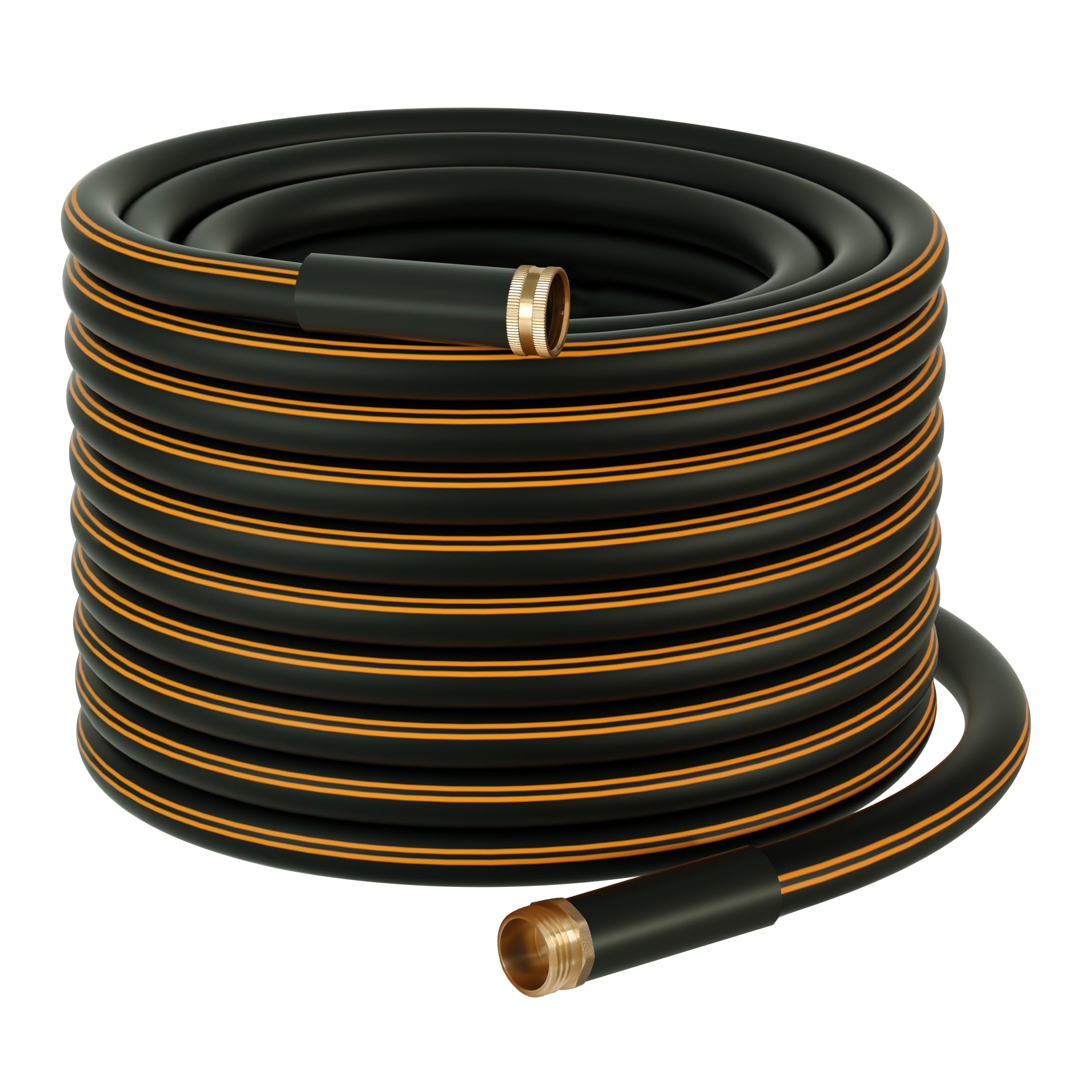 Atlantic 100 ft garden hose with solid brass connectors