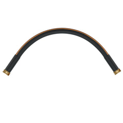 Atlantic 2 ft Female to Female Garden Hose, black, front view