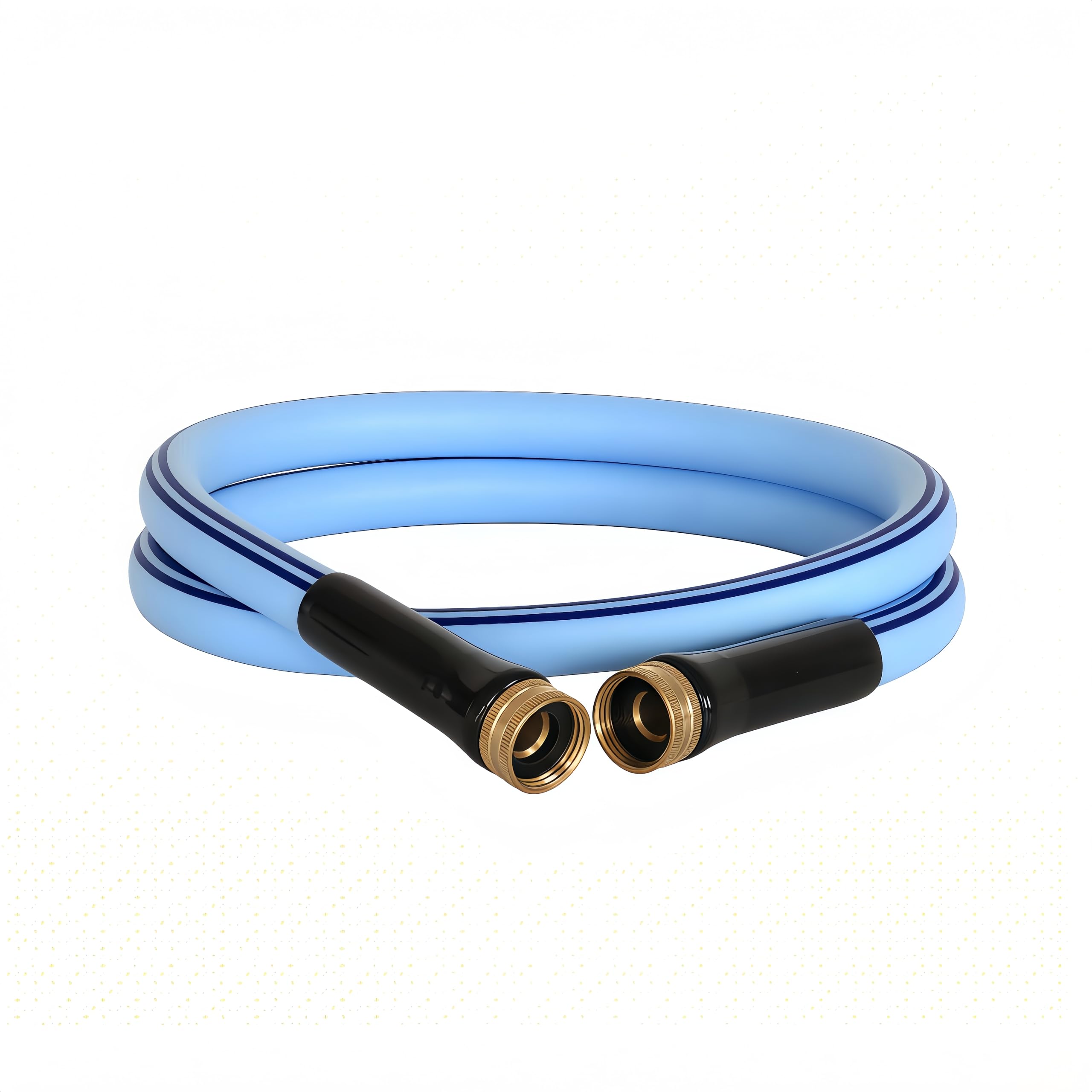Atlantic 5 ft Female to Female Garden Hose, Blue front view