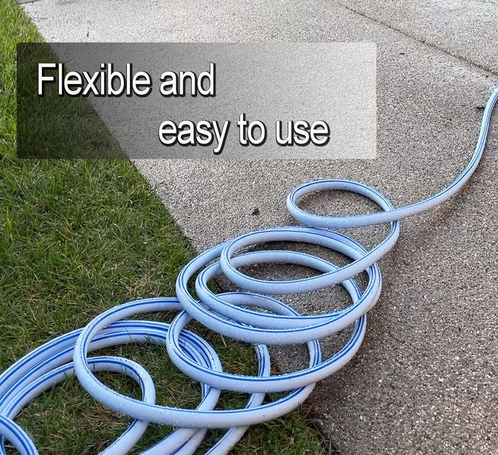 Atlantic Garden Hose in use watering plants