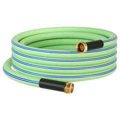 Atlantic Heavy Duty Garden Hose 15 ft green front view