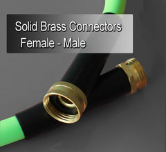 Atlantic Short Garden Hose coiled with no kinks